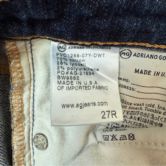 AG Adriano Goldschmied Dark Blue Skinny Jeans - Picture 9 of 9